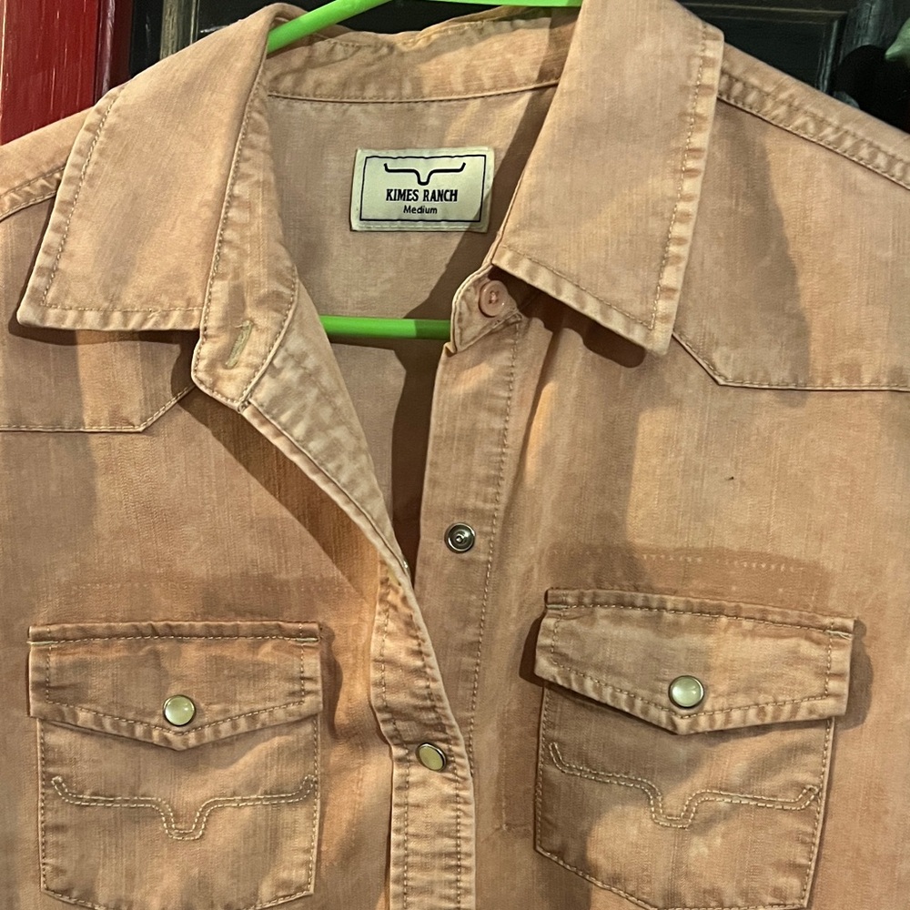 Kimes Ranch Pink Western Shirt